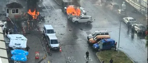 Explozie în Izmir. Doi oameni au murit iar alți 10 sunt răniți. Doi teroriști au fost uciși. VIDEO cu momentul exploziei