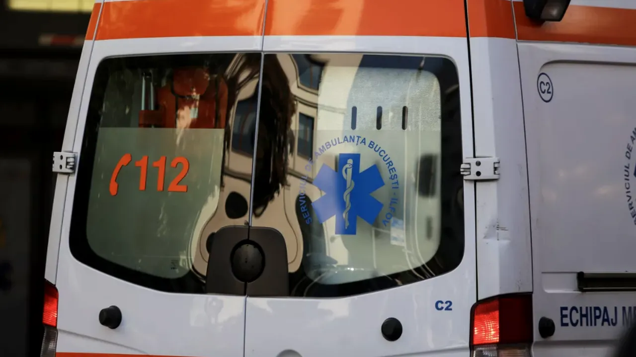 Un bolnav de COVID a sărit de la geamul spitalului din Gherla, unde era internat