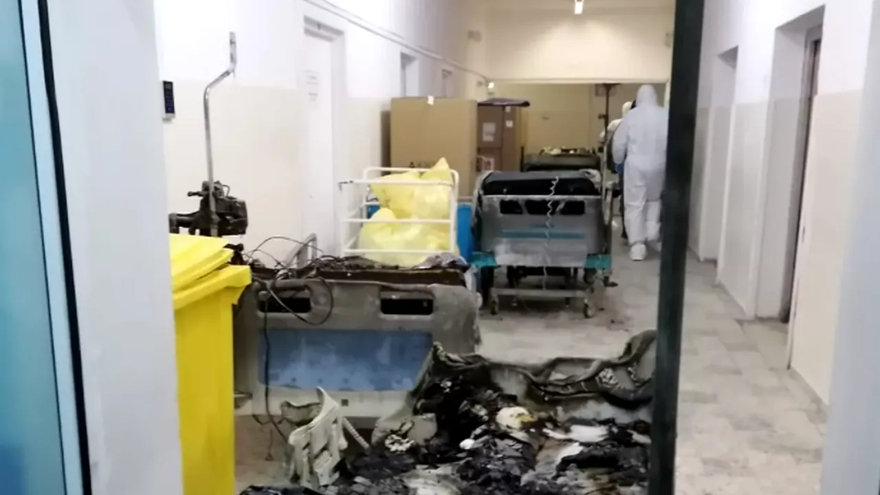 PICCJ a pus sub urmărire penală 6 foști manageri interimari, două asistente, un medic-șef ATI și un medic ATI în ancheta privind incendiul de la Spitalul Județean Piatra Neamț