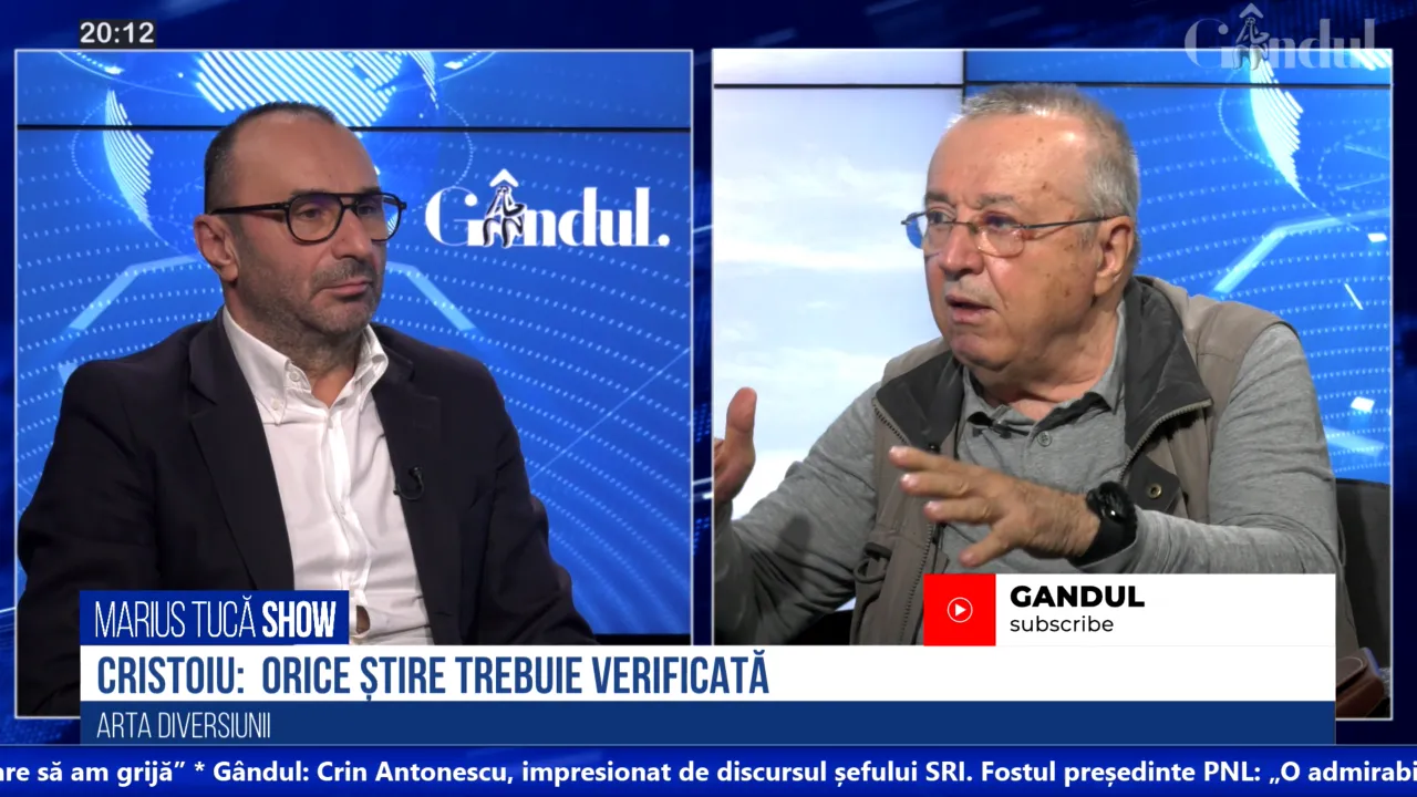 VIDEO | Ion Cristoiu: „Orice informație trebuie verificată. Știrie false se transformă în știri adevărate”