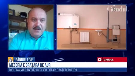 GÂNDUL LIVE. Doru Dima, expert în resurse umane și în consiliere în carieră: Sistemul educațional aruncă cu banii pe geam / Nu avem consilieri școlari suficienți, iar doar 15% dintre oameni sunt mulțumiți de locul de muncă - VIDEO