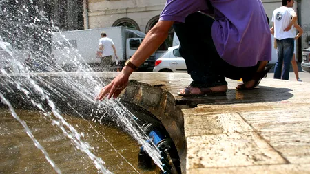AVERTIZARE METEO COD GALBEN DE CANICULĂ - HARTA ANM