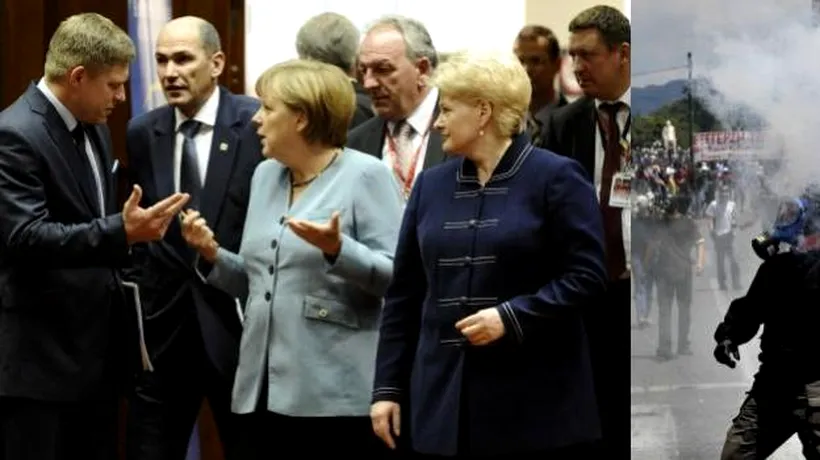 EUROPA ÎN CRIZĂ. Liderii europeni au bifat al 11-lea summit pe tema salvării Greciei, dar au plecat de la Bruxelles fără nicio concluzie
