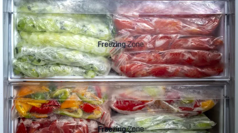 Cele 5 alimente care pot fi păstrate maximum 2 luni în congelator. Trucul pe care puțini îl cunosc