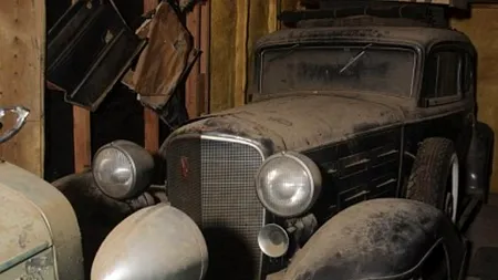 A intrat într-un hambar fără a se aștepta la ceva anume. După ce a deschis ușile, a avut un șoc: „Este Sfântul Graal!