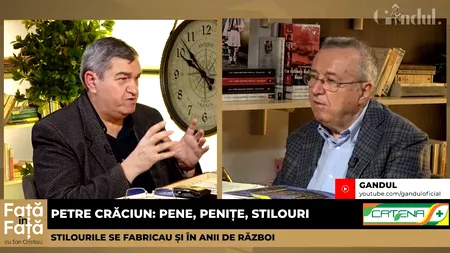 VIDEO | Petre Crăciun: Sibiu a fost un fel de capitală a stilourilor din România / Stilourile se fabricau și în vreme de război