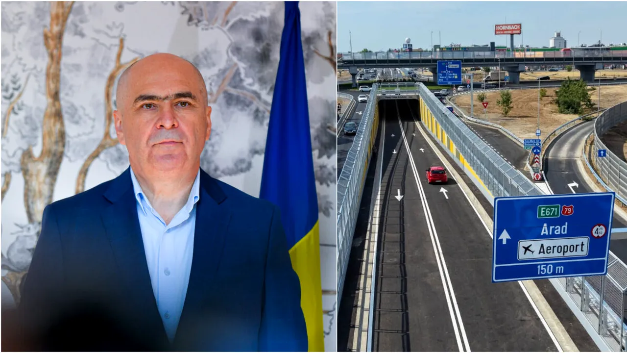 Bolojan a mers la Oradea pentru inaugurarea celor 2 pasaje la ieșirea din oraș spre Arad. Proiectul a costat aproape 75 de milioane de lei