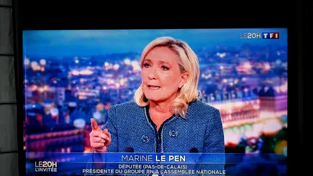 VIDEO | Marine Le Pen contestă vehement ”decizia politică” de eliminare din cursa prezidențială în FRANȚA /„Statul de drept a fost încălcat”