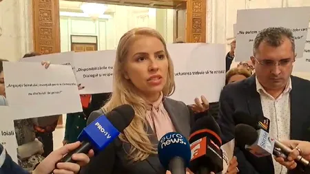 Angajații Senatului protestează: Ilie Bolojan, acuzat că refuză NEGOCIERILE privind restructurarea