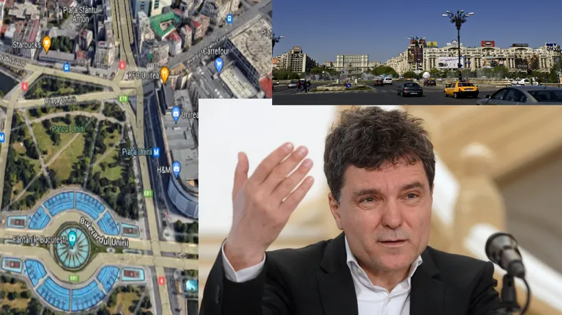 Nicuşor Dan: S-au rectificat cărţile funciare, Primăria București e proprietarul zonei supraterane din Piața Unirii / Vom sesiza organele competente