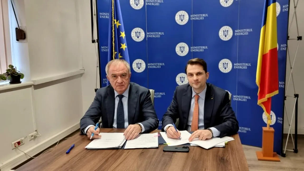 OFICIAL | Ministrul Energiei și șeful Transgaz au semnat contractele de finanțare pentru gazoductele Marea Neagră - Podișor și Ghercești – Jitaru