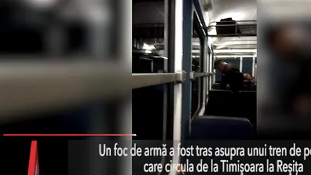 FOC DE ARMĂ tras asupra unui tren de persoane 