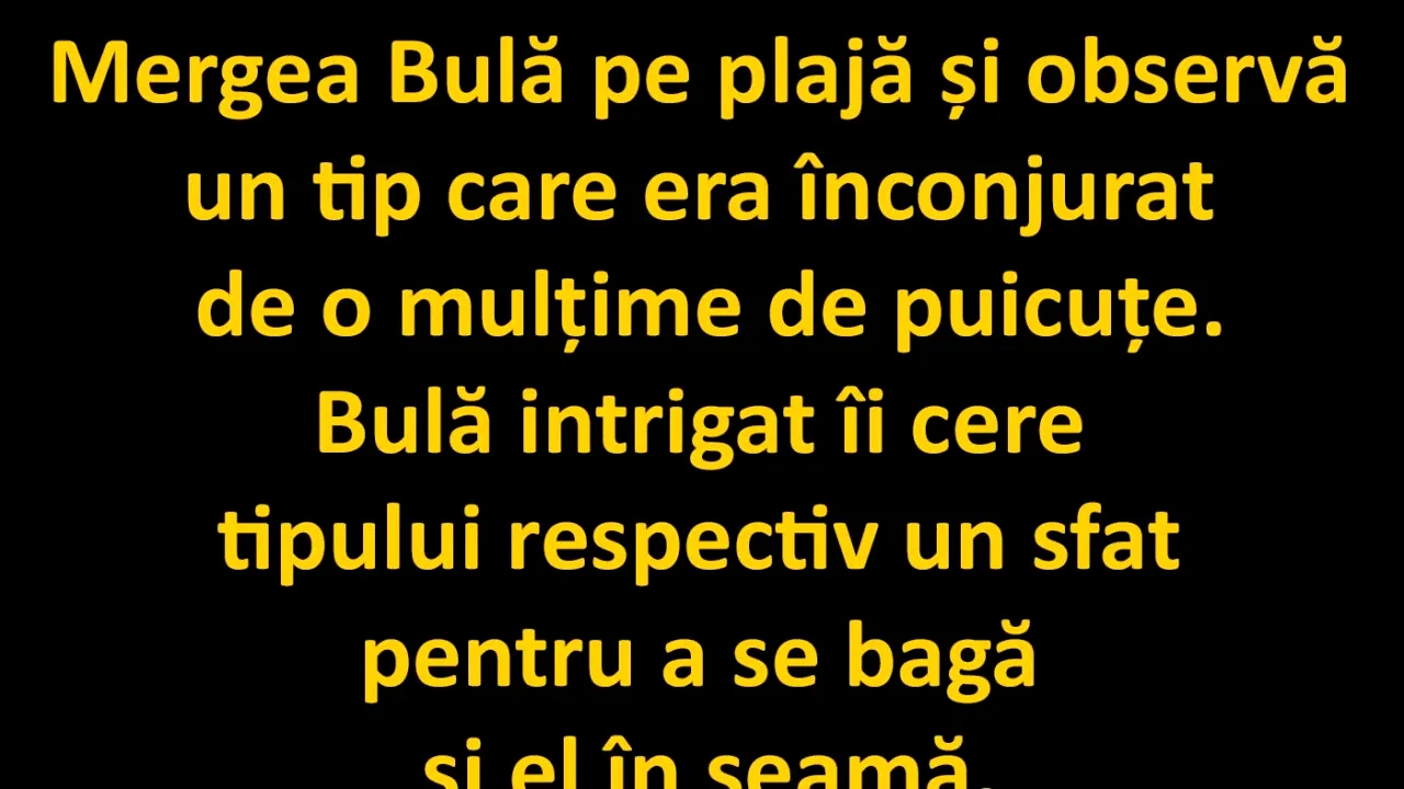 Bancul de marți | Bulă își bagă un cartof în slip la plajă