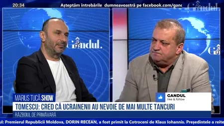 VIDEO | Cătălin Tomiță Tomescu, ofițer de tancuri: „Prepoziționarea forțelor este foarte importantă. Cred că se pregătește o acțiune majoră”