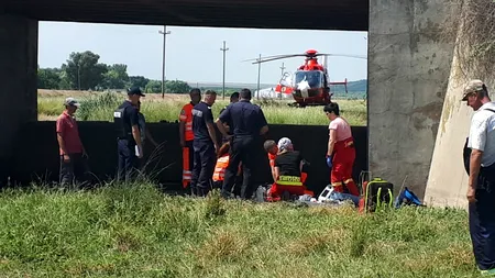 VIDEO | Un copil de 11 ani s-a înecat într-un râu din județul Galați. La fața locului a fost chemat și un elicopter SMURD