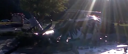 Prăbușirea unui elicopter medical în SUA s-a soldat cu cel puțin un mort și doi răniți