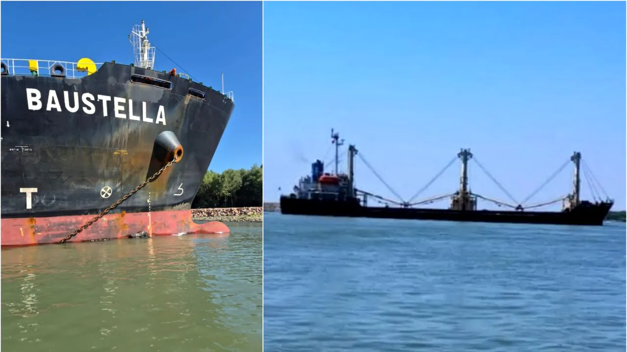 Traficul maritim a fost blocat temporar pe Canalul Sulina. Ce spun autoritățile din România