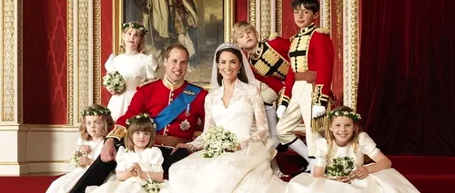 Suma primită de Kate Middleton pentru că și-a expus rochia de mireasă la Buckingham Palace