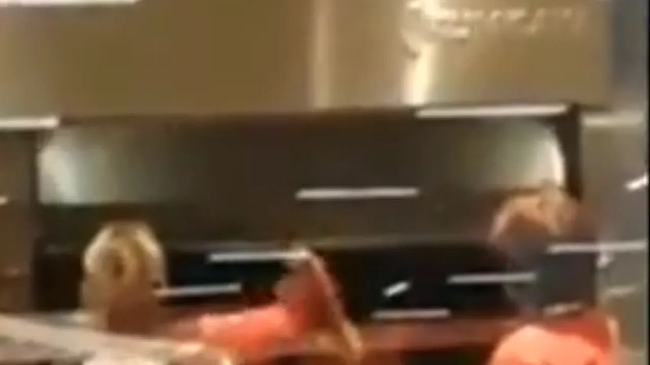 Produse de panificație, aranjate cu o coadă de mătură, la unul dintre cele mai cunoscute supermarketuri VIDEO