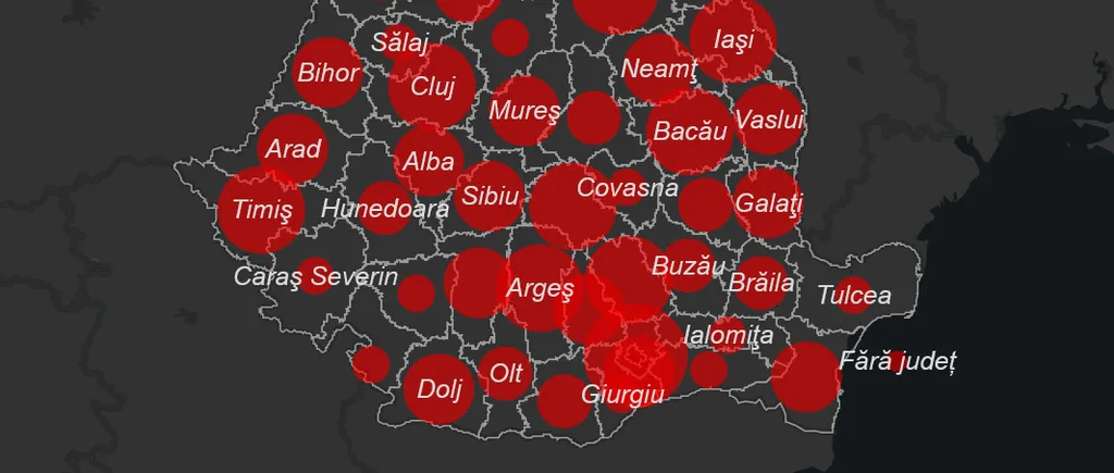 Top 10 localități cu incidența peste 10. Localitatea cu o rată de incidență de 28,1 la mia de locuitori