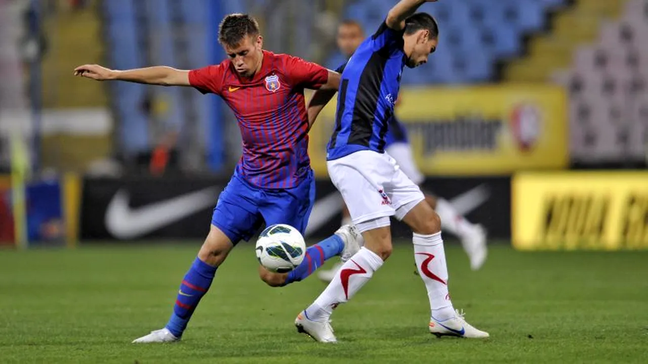 OȚELUL - STEAUA 1-1 în etapa a 24-a din LIGA 1