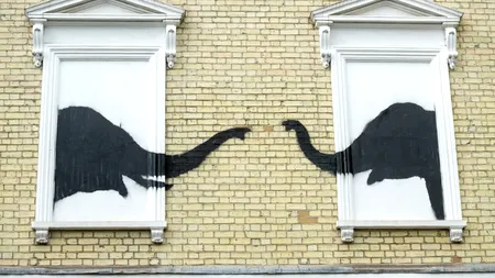 Londra ia măsuri pentru a proteja ARTA creată de Banksy