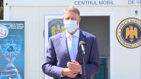 Klaus Iohannis: „Există o singură cale de ieșire din pandemie. Aceasta este vaccinarea!” | VIDEO