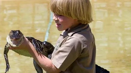 Fiul lui Steve Irwin calcă pe urmele tatălui său