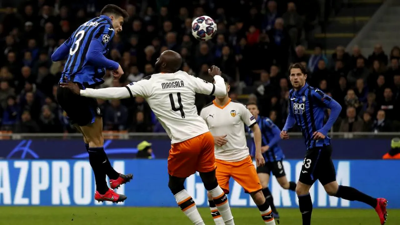 ALERTĂ. Clubul de fotbal Valencia a anunțat că 35% dintre jucătorii și membrii staff-ului au fost diagnosticați cu noul coronavirus! Ei s-ar fi îmbolnăvit la penultimul meci din Liga Campionilor