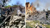 Trupele rusești bombardează Sievierodonetsk și Lisichansk. Cartiere rezidențiale sunt în flăcări