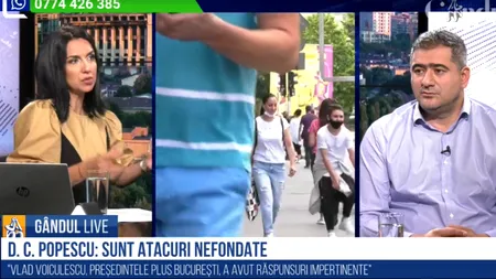 Gândul LIVE. Dan Cristian Popescu: „Vlad Voiculescu provine dintr-o familie de securiști notorii / Mergea pe stradă și l-a făcut cineva ministrul Sănătății”