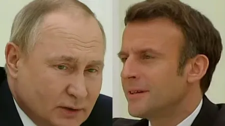 8 ȘTIRI DE LA ORA 8. Putin, întâlnire cu Macron: „Am subliniat amenințarea armelor care nu ar trebui să fie desfășurate în apropierea frontierelor noastre”