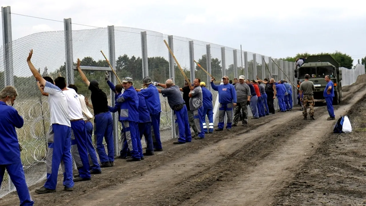 Ungaria, pregătită să construiască IMEDIAT gardul la frontiera cu România