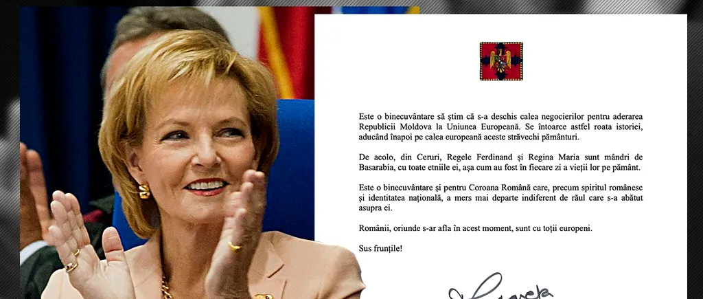 Majestatea Sa Margareta, Custodele Coroanei, despre negocierile de aderare a Moldovei la UE: „Este o binecuvântare”