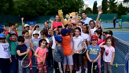 Vedetele au jucat tenis la Dr. Oetker Junior Trophy