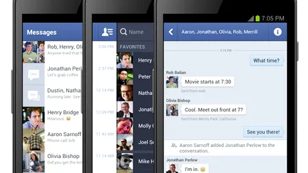 Noul serviciu Facebook Messenger a ajuns la peste 500 de milioane de utilizatori
