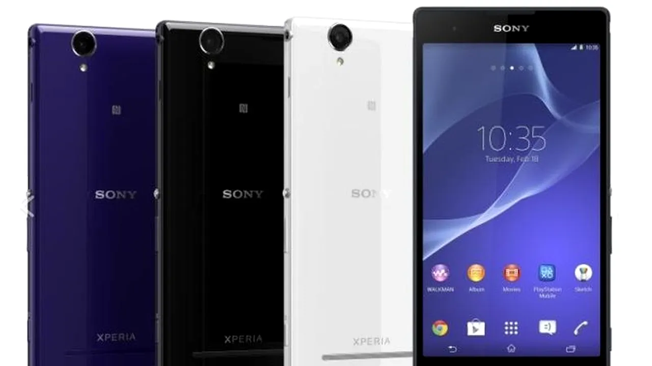 Sony Mobile a lansat smartphone-ul Xperia T2 Ultra, cu ecran de 6 inci