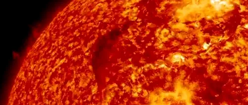 VIDEO: Imagini spectaculoase surprinse pe Soare. Ce reprezintă canionul de foc