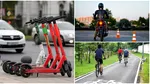 Studiu: trotinetele sunt mai periculoase decât bicicletele și motocicletele. Ce arată legea din România