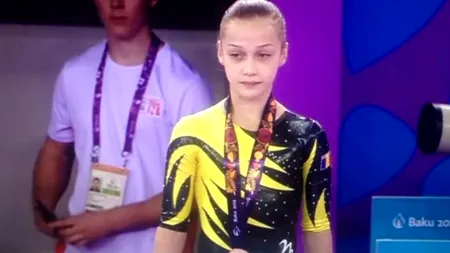 Gimnasta Andreea Iridon, medalie de bronz în finală la paralele la Jocurile Europene