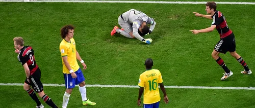 BRAZILIA - GERMANIA 1-7 „Masacru! Lupte de stradă după cel mai negru moment al fotbalului brazilian