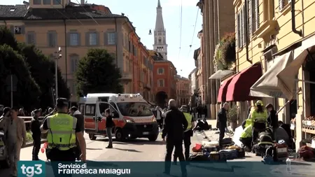 Atac în Italia. În Modena, un șofer nord-african de 30 de ani a intrat cu mașina în mulțime. 7 persoane, rănite