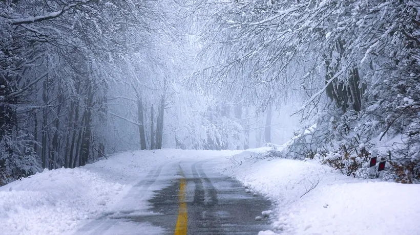 Iarna își intră în drepturi! Ninsoare, lapoviță și frig în următoarea perioadă. Prognoza meteo în intervalul 4-17 decembrie