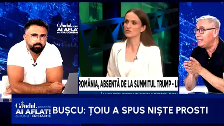 ȚOIU declară faliment diplomației românești: am fi vrut să fim acolo! Doru Bușcu: 
