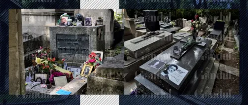 Morminte celebre din Cimitirul Père Lachaise din Paris. Ce suveniruri lasă fanii lui Jim MORRISON și cu cine împarte cavoul Edith PIAF