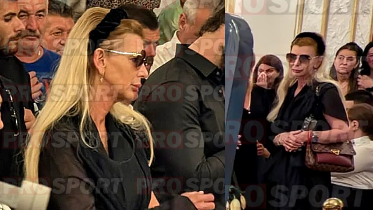 Imagini copleșitoare. Soția lui Mihai Leu, în lacrimi la priveghiul regretatului campion. Sute de oameni, prezenți la Hunedoara pentru a-și lua adio