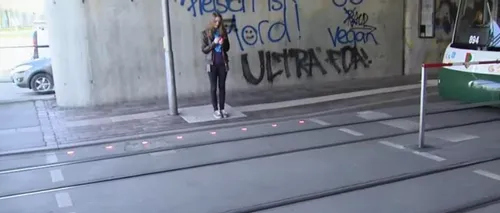 Motivul pentru care într-un oraș german sunt semafoare în asfalt 