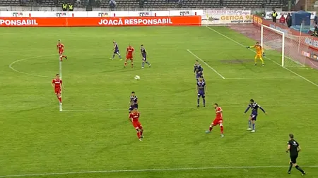 FC Argeș - UTA Arad, 2-2! Gazdele au egalat în minutul 90+14! Mircea Rednic a scos echipa de pe teren