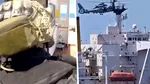 Președintele Emmanuel Macron anunță că forțele navale franceze au capturat un petrolier asociat cu flota „fantomă” a Rusiei