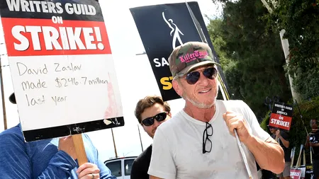 Sean Penn a protestat în faţa studiourilor Disney, alături de Emile Hirsch, Octavia Spencer, Melanie Lynskey, Damon Lindelof şi Jane Fonda
